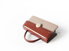 Cute Leather Brown Womens Handbag Crossbody Bag Purse Shoulder Bag for Women