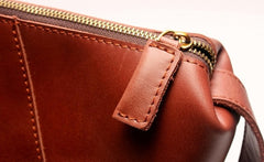 Vintage LEATHER WOMEN Bucket Bag SHOULDER BAG Purse with Tassel FOR WOMEN
