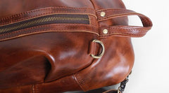 Cool Leather Mens Sling Bag Shoulder Sling Bag Chest Bag for men