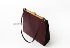 Stylish Leather Brown Womens Shoulder Bag Crossbody Bag Purse for Women