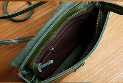 Handmade Genuine Leather Cute Crossbody Fashion Wallet Shoulder Bag Women Leather Purse