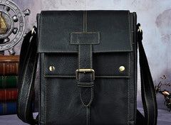 Small Leather Mens SIDE BAGs COURIER BAGs Messenger Bag Shoulder Bag for Men