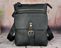 Vintage Mens Leather Side Bag Belt Pouch Holster Belt Case Waist Pouch for Men