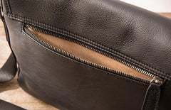 Cool Leather Mens Small Messenger Bag Side Bag Shoulder Bags for Men