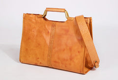 Handmade Genuine Leather Handbag Bag Shoulder Bag Shopper Bag Purse For Women - EverHandmade