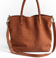 Fashion WOMENs LEATHER Work Tote Bag Vintage Tote Shoulder Purse FOR WOMEN