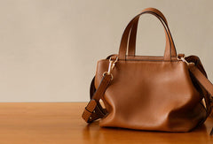 Handmade Genuine Leather Handbag Crossbody Bag Shoulder Bag Purse For Women - EverHandmade