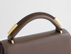 Stylish Leather Womens Small Handbag Work Purse Shoulder Bag for Women
