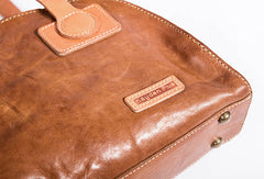 Handmade Genuine Leather Handbag Shopper Bag Purse Shoulder Bag Purse For Women - EverHandmade