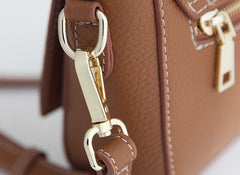 Minimalist Leather Womens Stylish Small Shoulder Bag Crossbody Purse for Women