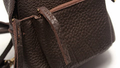 Mini LEATHER WOMEN Small Backpack Purses Cute Vintage School Backpacks FOR WOMEN