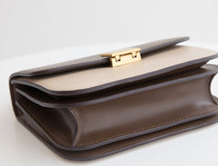 Stylish Leather Womens Small Handbag Work Purse Shoulder Bag for Women