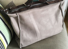 Vintage WOMENs LEATHER Work Handbag Shoulder Briefcase Purse FOR WOMEN
