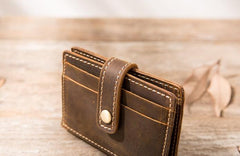 slim card wallet Leather Card Wallet Mens Small Card Wallet Card wallets for Men Credit Card Wallet for Men