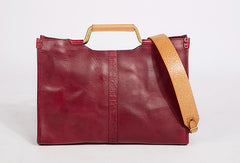 Handmade Genuine Leather Handbag Bag Shoulder Bag Shopper Bag Purse For Women - EverHandmade