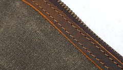 Mens Canvas Small Wallet for men Bifold Cool Men billfold Small Wallet