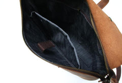 Cool Black Mens Leather Backpack Travel Backpacks School Backpacks for men