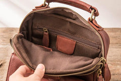 Cool Leather Mens Small Shoulder Bags Messengers Bag for Men