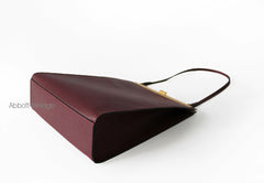 Stylish Leather Brown Womens Shoulder Bag Crossbody Bag Purse for Women