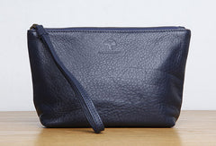 Genuine Leather Long Wallet Zipper Clutch Wallet Coin Change Makeup Wallet Purse For Women