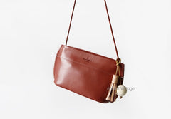 Cute Leather Red Green Womens Small Crossbody Purse Mini Shoulder Bag for Women