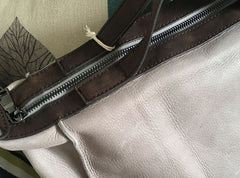 Vintage WOMENs LEATHER Work Handbag Shoulder Briefcase Purse FOR WOMEN