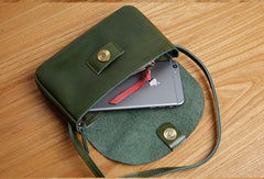 Handmade Genuine Leather Cute Crossbody Fashion Wallet Shoulder Bag Women Leather Purse