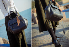 Handmade Genuine Leather Handbag Crossbody Bag Shoulder Bag Purse For Women - EverHandmade