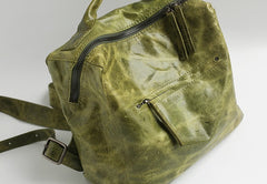 Handmade Vintage LEATHER WOMEN Backpack School Backpack FOR WOMEN