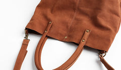 Fashion WOMENs LEATHER Work Tote Bag Vintage Tote Shoulder Purse FOR WOMEN