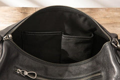 Cool Leather Mens Barrel Shoulder Bags Messenger Bags for Men