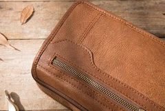 Cool Leather Mens Small Side Bag Messenger Bags Shoulder Bags for Men