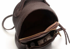 Mini LEATHER WOMEN Small Backpack Purses Cute Vintage School Backpacks FOR WOMEN