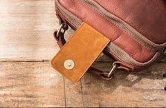 Cool Leather Mens Small Shoulder Bags Messengers Bag for Men