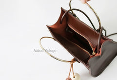 Stylish Leather Black Womens Handbag Crossbody Bag Purse Shoulder Bag for Women