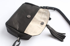 Vintage LEATHER WOMEN Tassels Crossbody Purses Small SHOULDER BAG FOR WOMEN