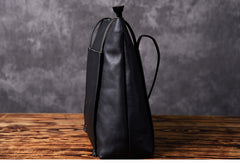 Black Women Leather Large Tote Bag Shopper Bag For Women