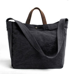Cute Canvas Mens Womens White Handbag Tote Bag Shoulder Bag Tote Purse For Men