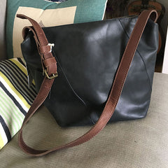 Vintage LEATHER WOMENs Bucket SHOULDER BAG Barrel Crossbody Purse FOR WOMEN