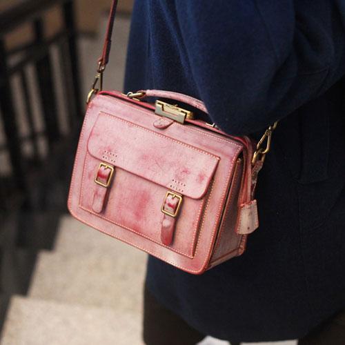 Pink Satchel Women's Satchel Handbags Structured Satchel - Annie Jewel