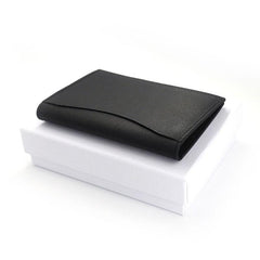 Leather Mens Front Pocket Wallet Small Card Wallet Change Wallets for Men