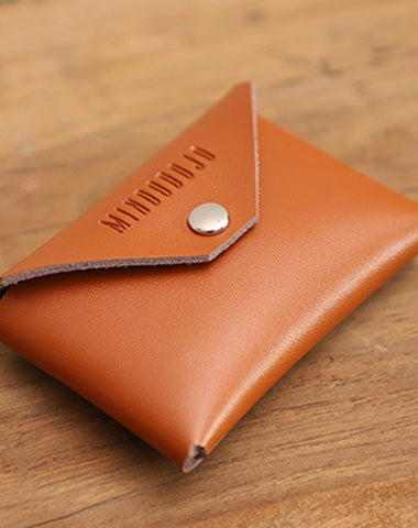 Cute Brown Leather Card Holder Women Coin Wallet Multi Card Wallets For Women