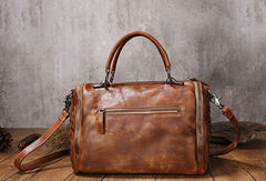 Handmade Leather womens handbag purse shoulder bag for women leather shopper bag