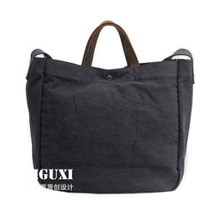 Mens Waxed Canvas Shopper Bag Canvas Tote Bag Canvas Shoulder Bag for Men