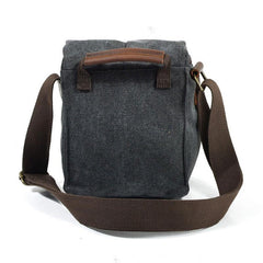 Mens Small Canvas Camera Messenger Bag Side Bag Camera Shoulder Bag for Men