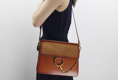 Genuine Leather Cute Fashion Purse Shoulder Bag for Women Leather Crossbody Bag - EverHandmade