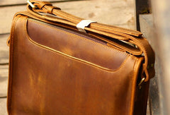 Genuine Leather Mens Messenger Bag Sling Bag Crossbody Bag Travel Bag Hiking Bag for men