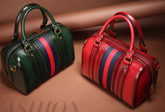 Genuine Leather handbag Boston bag shoulder bag for women leather bag