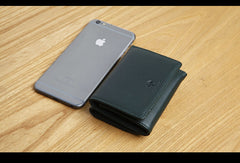 Genuine Leather Cute Slim billfold Trifold Wallet Card Holder Wallet Purse For Women Girl