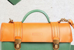 Handmade handbag satchel purse leather crossbody bag purse shoulder bag for women - EverHandmade